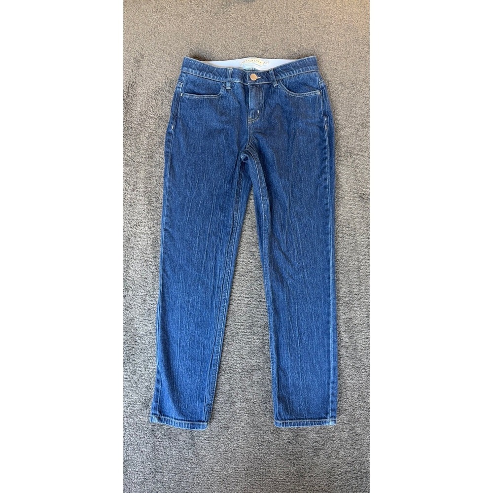 City Blues Eco-Friendly Denim Medium Wash Straight Leg Jeans‎ Size 6/28
